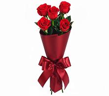 Букет 5 Красных роз Эдлесс Лав в Волгореченске