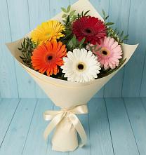 Букет цветов из:  Герберы в Волгореченске