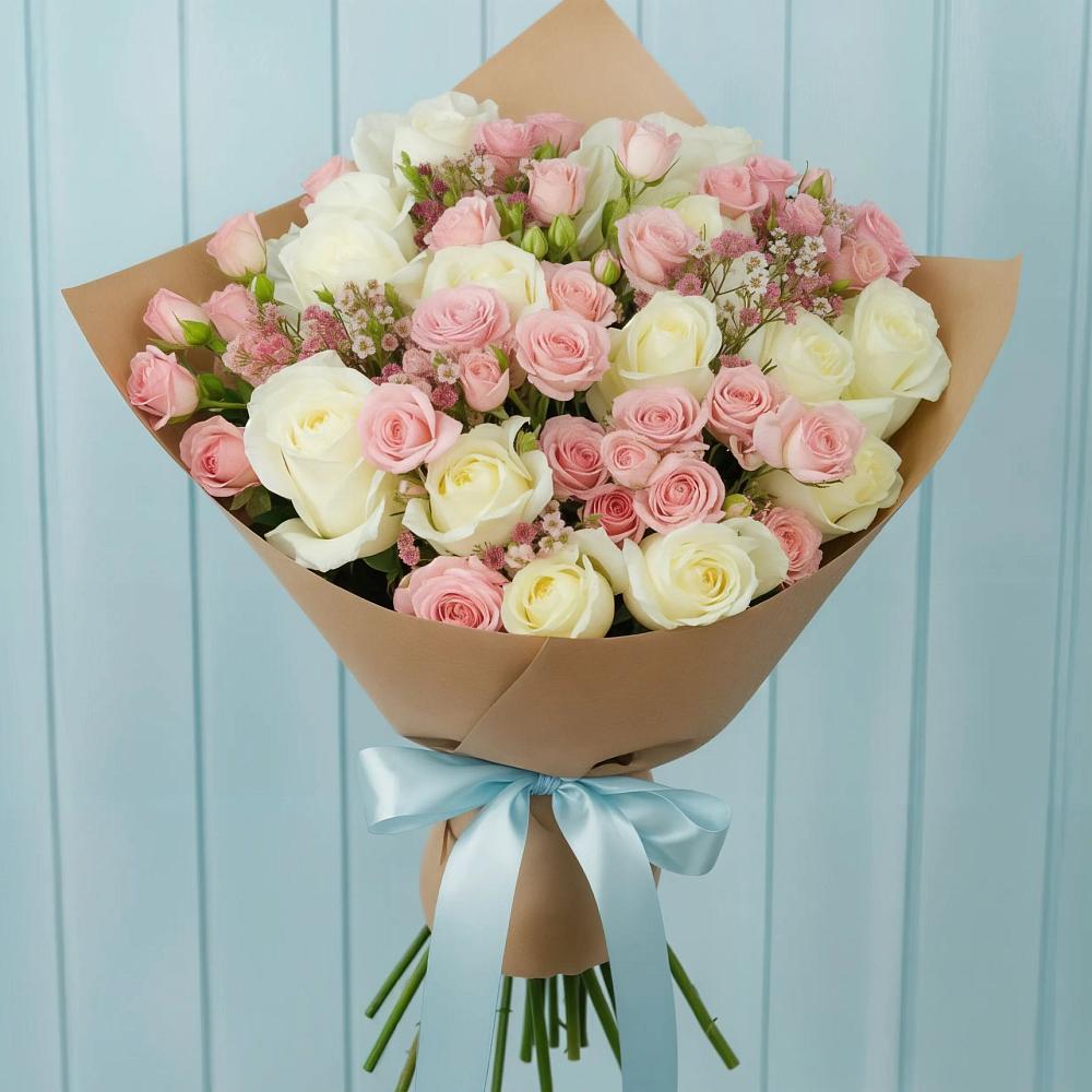 Букет цветов из: Розы в Волгореченске