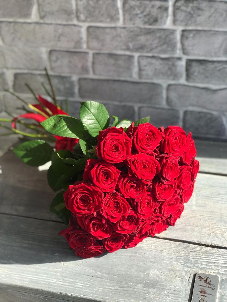 Букет Красные розы Фридом в Волгореченске