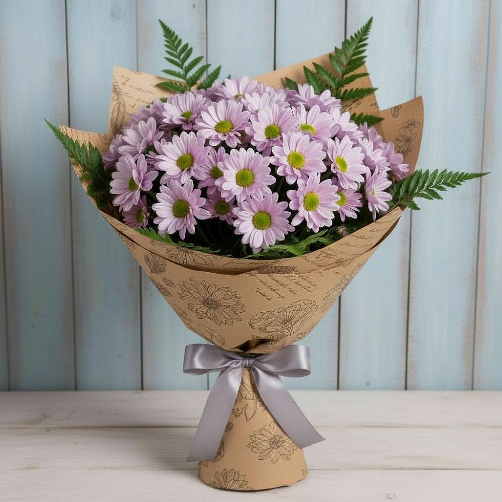Букет цветов из: Хризантемы в Волгореченске