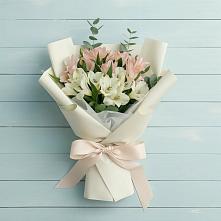 Букет цветов из:  Альстромерии в Волгореченске