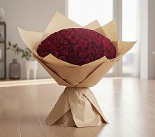 Букет 101 Красная роза в Волгореченске