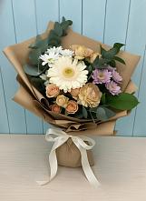 Букет цветов из:  Герберы и Хризантемы в Волгореченске