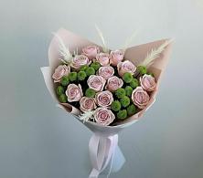 Букет цветов из:  Розы и Хризантемы в Волгореченске