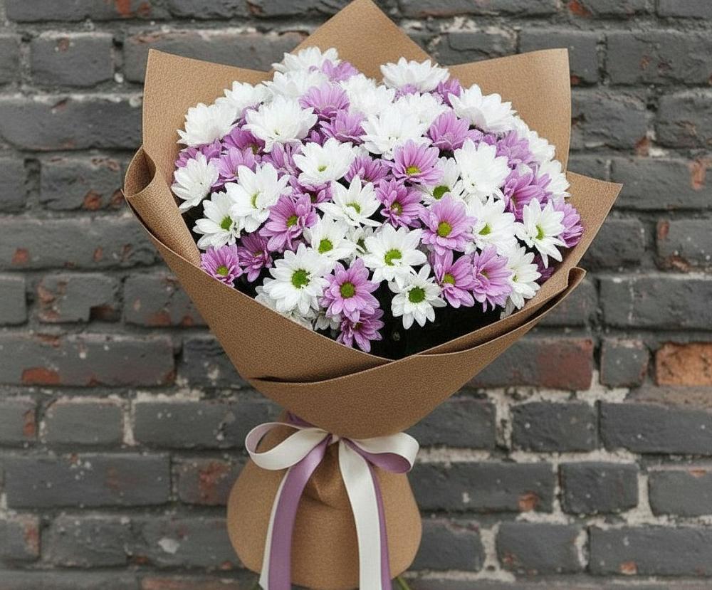 Букет цветов из: Хризантемы в Волгореченске